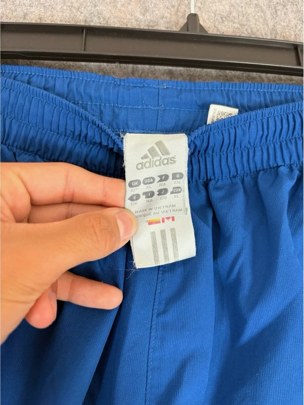 Vintage 90s Adidas Zip Pants Track Sweatpants Baggy XL y2k